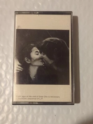 JOHN LENNON & YOKO ONO: DOUBLE FANTASY Audio Cassette Tape 1980 VG free shpg - Image 1 of 4