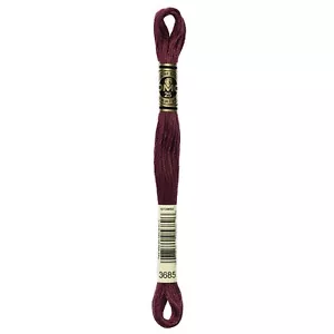 DMC 6-Strand Embroidery Cotton 8.7yd Dark Mauve - Picture 1 of 2