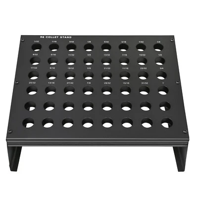 COLTON INDUSTRIAL TOOLS Colton Industrial 20123 | 48 Slot R8 Collet Rack for Bridgeport