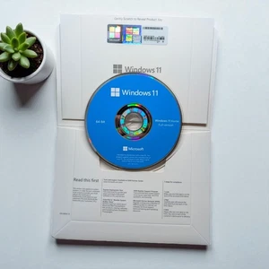 Windows 11 Home 64-Bit DVD | Genuine Key Inside | Factory Sealed | Fast Delivery - Picture 1 of 6
