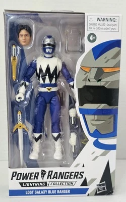 Power Rangers Lightning 6in Action Figure Lost Galaxy Blue Ranger - Image 1 of 2