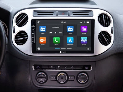 für VW Tiguan 9"  Auto Radio DAB+ USB BT Navigation wireless Apple Carplay - Bild 1 von 4