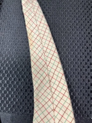 Vtg Polo Ralph Lauren Cotton Neck Tie Handmade USA Plaid Check Pony Classic - Image 1 of 4