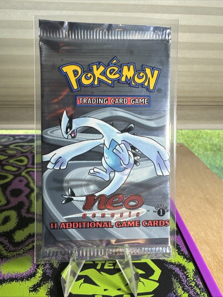 Pokemon 1st Edition Neo Genesis Booster Pack Lugia - Image 1 of 1