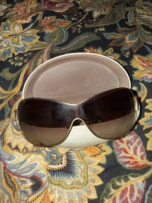 Coach Sunglasses Leanne S566 Brushed Bronze 60 15 120 Shield Lens - Image 1 of 4