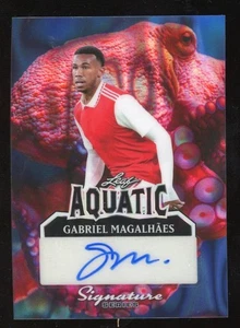 Gabriel Magalhaes 2025 Leaf Auto Aquatic Series Auto #A-GM2 Serial #d 1/1 - Picture 1 of 2