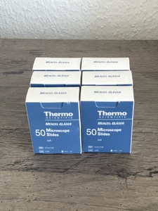 6 x 50 Stück Thermo Scientific Menzel Gläser Objektträger 76 x 26 mm - Bild 1 von 2
