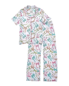 Rene Rofe 2Pc Happy Days Pajama Set White 2T - Picture 1 of 3