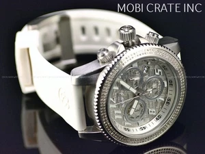 Raro Orologio Invicta Uomo 50mm Pro Diver Swiss Chrono Diamond Meteorite SS - Foto 1 di 10