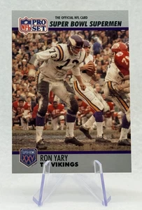Ron Yary 1990 Pro Set Super Bowl XXV Silver #62 Minnesota Vikings - Picture 1 of 2