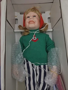 Porcelain Doll TANYA William Tung collection 23" 23452 W/ Original BOX & STAND - Picture 1 of 7