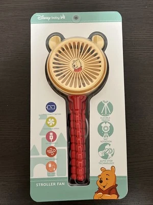 Trípode ventilador recargable Disney Winnie The Pooh Bear para cochecitos prendedores de juego Foto 1 de 2