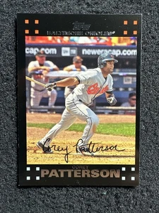 COREY PATTERSON #22 2007 Topps Baseball QTY Baltimore Orioles - Foto 1 di 2