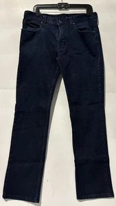 Emporio Armani Mens Jeans Size 34x31 Dark Wash Denim Pants - Picture 1 of 11