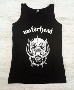 England - Heavy Metal Band - schwarzes Tanktop mit handgezogenem Siebdruck - Bild 1 von 2