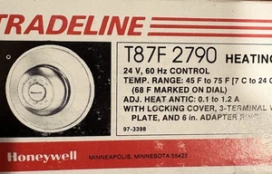 New Honeywell Tradeline T87F  2790 Heating Thermostat NOS - Picture 1 of 4
