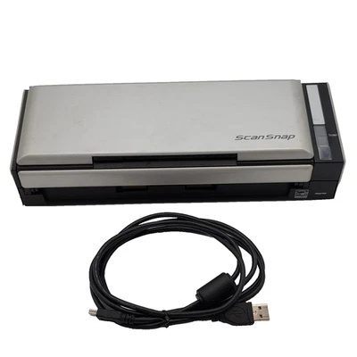 Fujitsu ScanSnap S1300 Portable Color Duplex Document Scanner Mac/PC NO AC CORD - Image 1 of 4