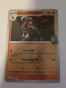 Team Rocket's Houndoom 038/182 Sv10: Destined Rivals Reverse Holo - Picture 1 of 1