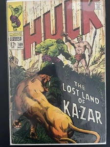 Incredible Hulk #109 (Marvel) Stan Lee Herb Trimpe Etc - Picture 1 of 7