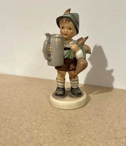 Goebel Hummel Vintage Figurine "For Father" #87  TMK-2  Stamped Full Bee Germany - Picture 1 of 7