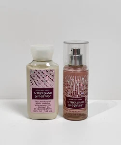 Bath & Body Works A Thousand Wishes Reisegröße Set, Lotion & Nebel - Bild 1 von 2