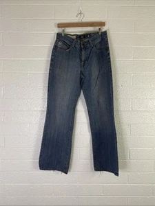 32w Marc Ecko Y2K 2000s Embroidered Floral Grunge Distressed Skater Jeans - Picture 1 of 9