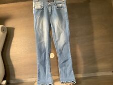 Guess Girls Stretch Denim Skinny Jeans Youth Size 14 BLUE JEANS ADJUSTABLE WAIST