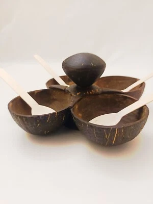 4 in 1 Coconut Shell Thook/Container - Image 1 of 4