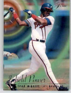 1995 Flair Infield Power Fred McGriff Insert MLB PWE Braves #5 - Picture 1 of 2