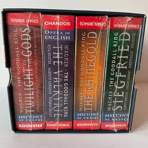 The Goodall Ring 16-CD Box Set Chandos Opera in English Wagner Reginald Goodall - Picture 1 of 22