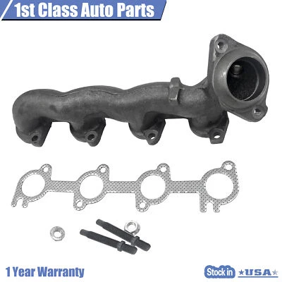 Colector de escape izquierdo para 99-04 Ford Expedition F-150 F-250 Super Duty 674-587 Foto 1 de 4