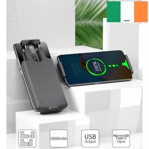 Universal Battery Case Charger Slim Charging with Micro USB For Samsung Android - Picture 1 of 7