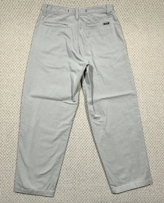 Vintage JNCO Pants Mens 33x32 Khaki Trencher Wide Leg Baggy Chinos Made in USA - Image 1 of 4