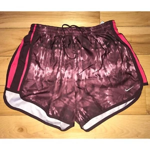 2 pair Nike Dri-Fit Maroon Tie Dye Running Shorts XS - Picture 1 of 3