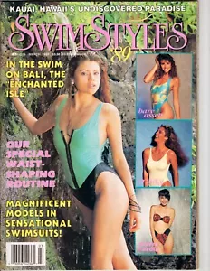 Swimstyles March 1989 Vtg Magazine Kaui Hawaii Pierre Cardin - Picture 1 of 1