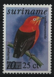 Surinam 1987 - Mi-N.o 1246 ** - Estampillada sin montar o nunca montada - Pájaros / Pájaros - Imagen 1 de 1