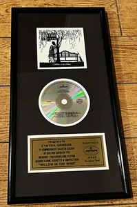 KATHY MATTEA 1990 Mercury Records Gold Award für: WILLOW IN THE WIND, Non RIAA - Bild 1 von 6