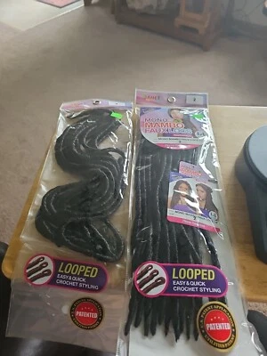 2- janet collection mono mambo faux locs 14"  COLOR #2 - Image 1 of 4