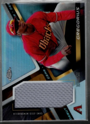 B2946- 2019 Topps Chrome Debut Gear #DGDG Didi Gregorius - NM-MT - Image 1 of 2