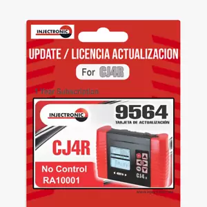 Licencia, Actualización 9564 Injectronic CJ4R Servicio de Actualización de un Año (Suscripción) - Imagen 1 de 1