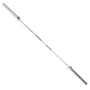 Barbell - Chrome Olympic Weight Bar, 7 Ft - Picture 1 of 12