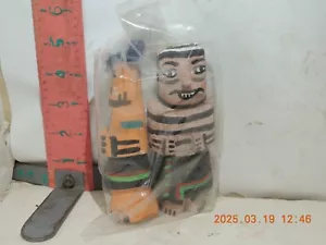 Par de muñecas Kachina Fred Harvey Stores - Con etiquetas de papel en la parte inferior - Imagen 1 de 3