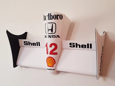 Ayrton Senna F1 Mclaren Ala Frontale 1:3  57x34x17 cm - Immagine 1 di 3
