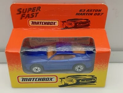 Matchbox Superfast / MB 261 - Aston Martin DB7 - Blue - Model Car x1 - Image 1 of 4