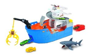 Adventure Force Shark Attack Water Safe, Toy Boat, Die-Cast Vehicle Playset