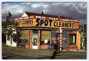 Seattle Washington Spot Cleaners 1980 chrome Postcard D037 - Picture 1 of 2