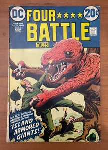 Four Battle Tales DC Comic No. 3 de agosto de 1973 en muy buen estado/en muy buen estado+ Island Armored Giants - Imagen 1 de 5