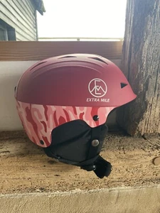 Casco de esquí y snowboard rosa mediano para niñas - Imagen 1 de 3