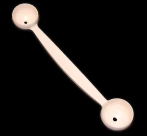 Tupperware Melon Baller Kitchen Gadget Scoop Ivory Cream Pink Vintage NEW ❤️ - Picture 1 of 1