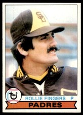 1979 Topps #390 Rollie Fingers VG-EX/EX San Diego Padres